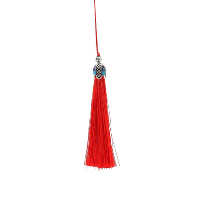 6pcs 10cm Cotton Small Tassels Pendants