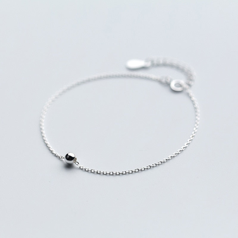 Minimalist Beads Chain Bracelet