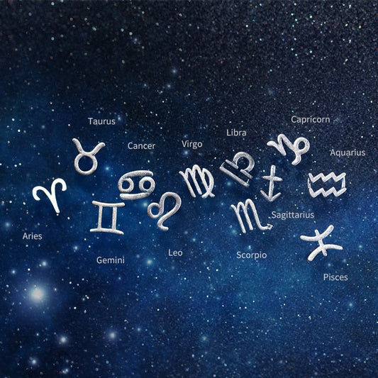 Twelve Constellations Stud Earrings