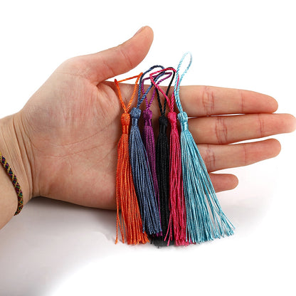 10-30Pcs 70mm Hanging Rope Silk Tassel Pendants