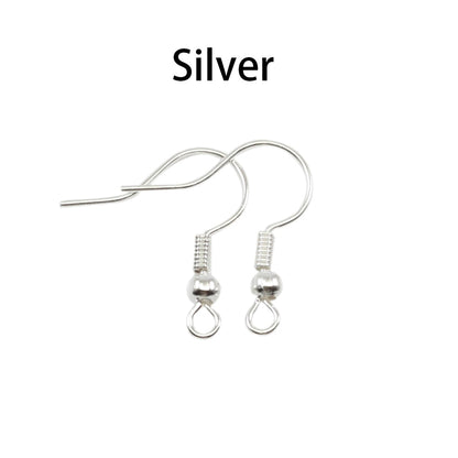 20x17mm Earring Findings Ear Clasps Hooks, 100-200pcs