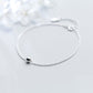 Bracelet chaîne de perles minimaliste