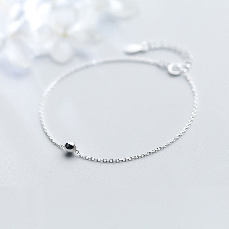 Minimalist Beads Chain Bracelet