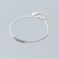 Simple Charm Beads Chain Bracelet
