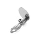 8-14mm Stainless Steel Round Flat Ear Clip Base, 10pcs