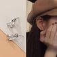 Abstract Design Punk Beads Charm Stud Earrings