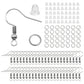 Earring Making Set: Hooks, Rings & Connects, 100-300pcs