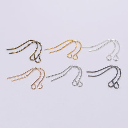 21x12mm Earring Hooks, 100pcs