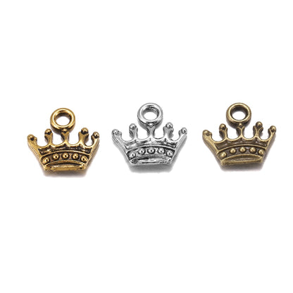 20pcs 13x14mm Tibetan Charms Crown Pendants