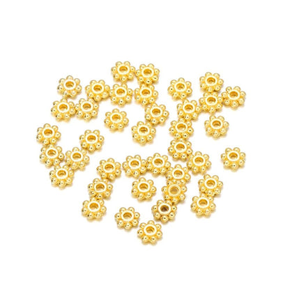 Antique Flat Round Spacer Beads, 200pcs