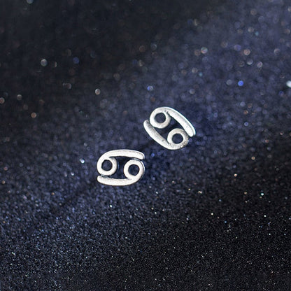 Twelve Constellations Stud Earrings