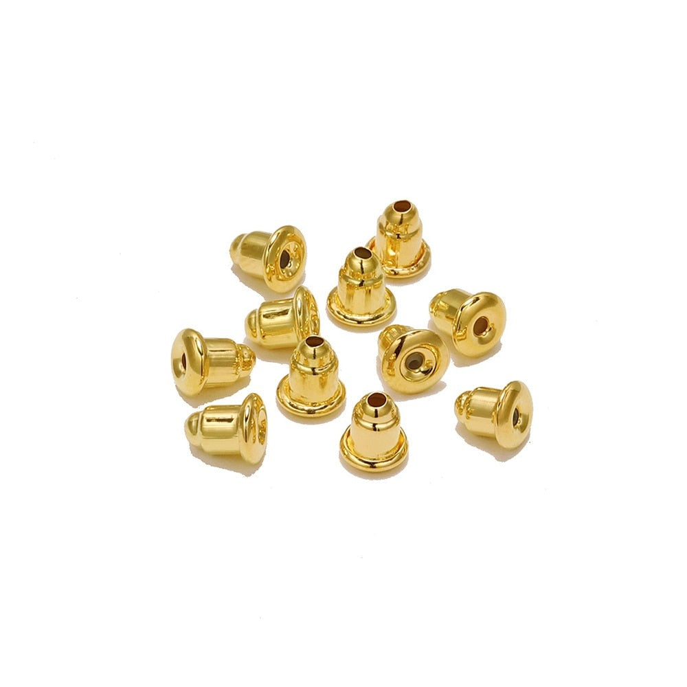 Earring Studs Backs, 50-200pcs