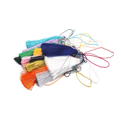 6pcs 10cm Cotton Small Tassels Pendants