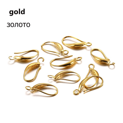 17x8mm French Earring Hooks Ear, 12pcs