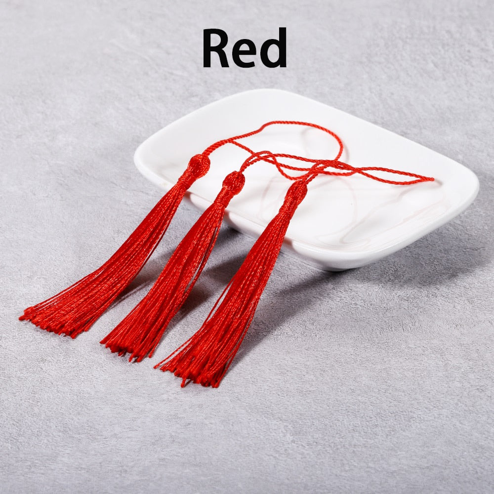 10-30Pcs 70mm Hanging Rope Silk Tassel Pendants