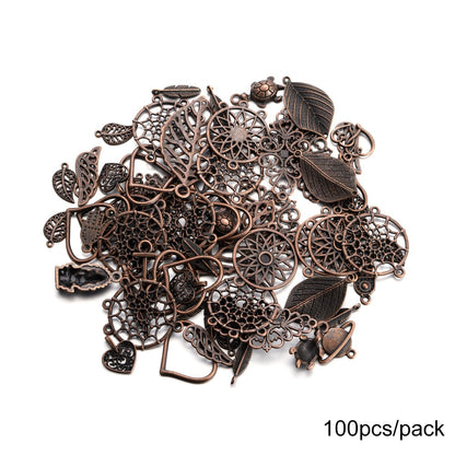 30-100Pcs Mixed Styles Pendants