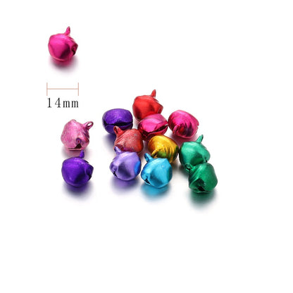 Jingle Bells Aluminum Loose Beads, 20-150Pcs