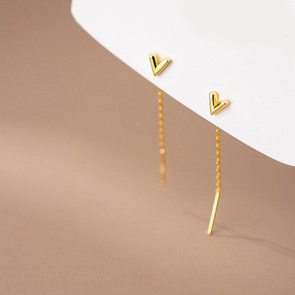 Victory Tassel Drop Earrings