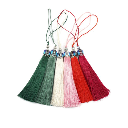 6pcs 10cm Cotton Small Tassels Pendants