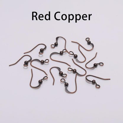 100Pcs - 19x18mm Earring Hooks Twist  Ear Hook