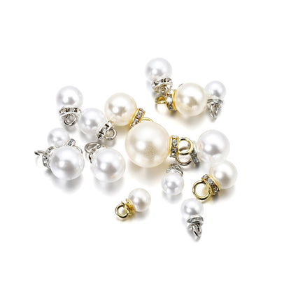 Imitation Pearl Pendant, 5pcs