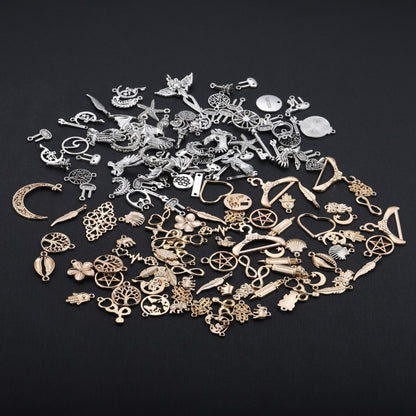 30-100Pcs Mixed Styles Pendants