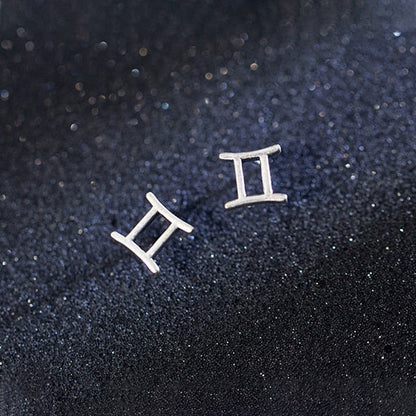 Twelve Constellations Stud Earrings