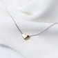 Gold Color Heart Chain Pendant Necklace