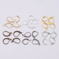 Gold French Lever Hooks, 10mm