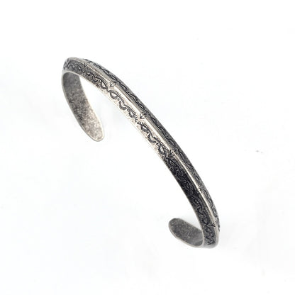 316L Stainless Steel Bangel Vintage Cuff Bracelets