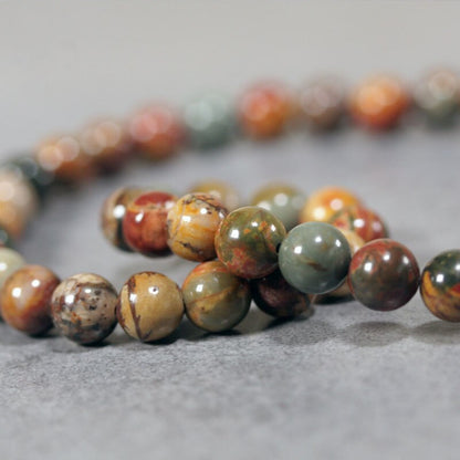 Bracelet extensible multi-rangs Picasso Jasper