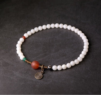 Three Colors Natural Bodhi Seed Bracelet