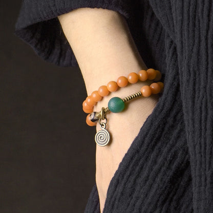 Three Colors Natural Bodhi Seed Bracelet