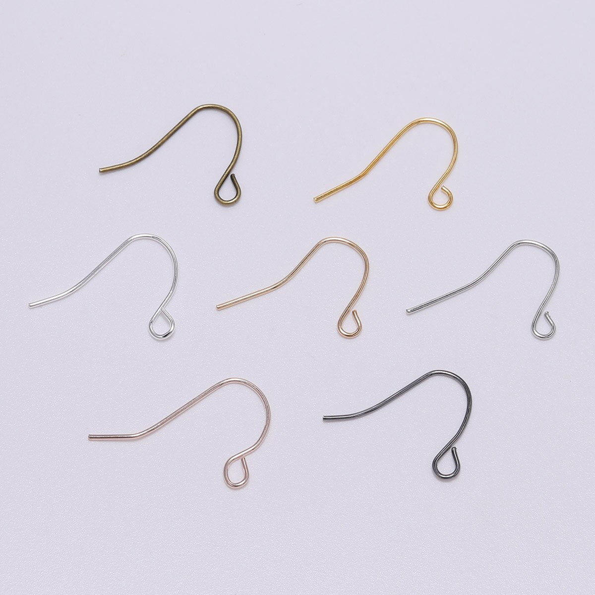 21x12mm Earring Hooks, 100pcs