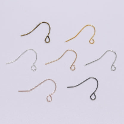 21x12mm Earring Hooks, 100pcs