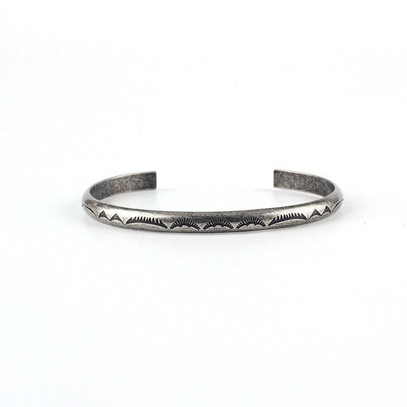 316L Stainless Steel Bangel Vintage Cuff Bracelets