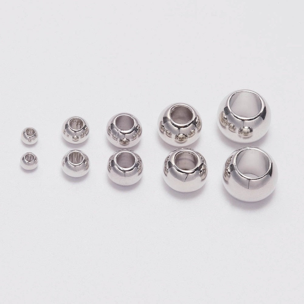 4-12mm Big Hole CCB Spacer Beads