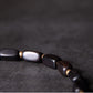 Black Wood and Copper Beads Multilayer Bracelet