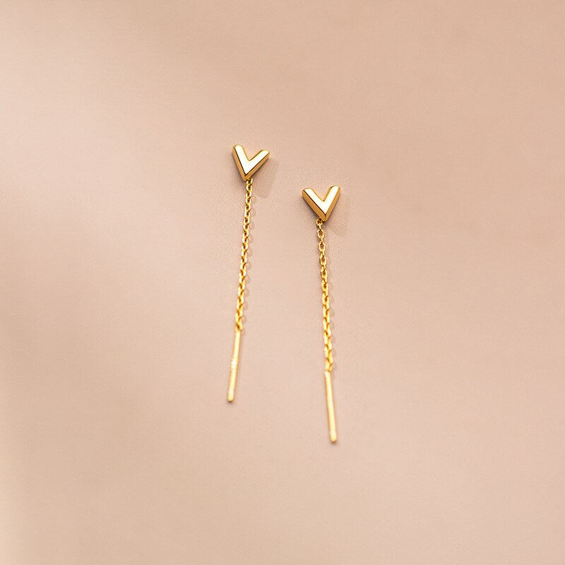 Victory Tassel Drop Earrings