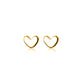 Mini Love Hearts Stud Earring