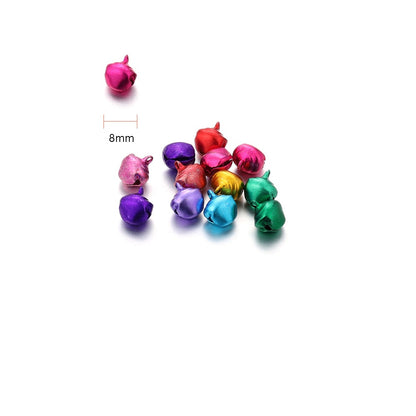 Jingle Bells Aluminum Loose Beads, 20-150Pcs