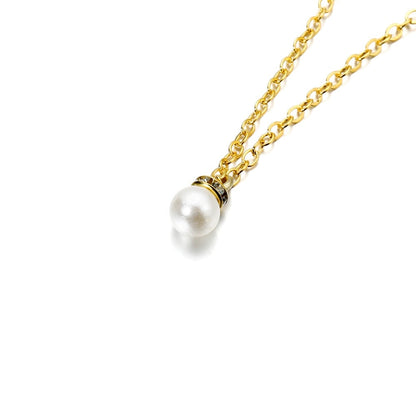 Imitation Pearl Pendant, 5pcs