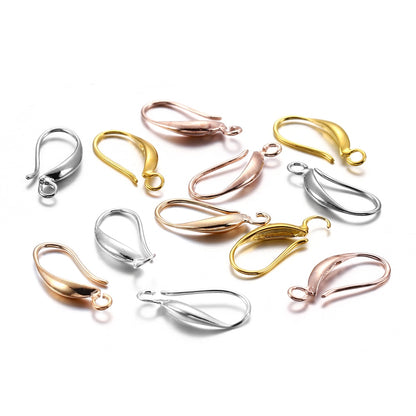 17x8mm French Earring Hooks Ear, 12pcs