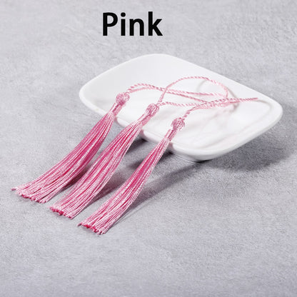 10-30Pcs 70mm Hanging Rope Silk Tassel Pendants