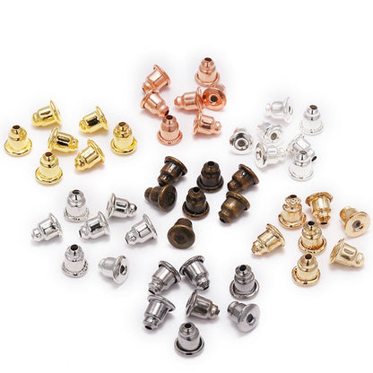 Earring Studs Backs, 50-200pcs