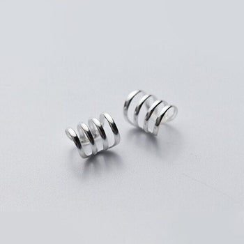 Minimalism Hollow out Clip Earrings