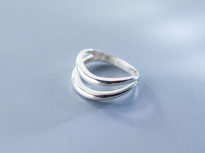 Double Layer Geometric Line Ring