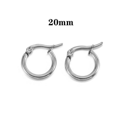 Hypoallergenic Stainless Steel Earring Hooks, 20-50pcs