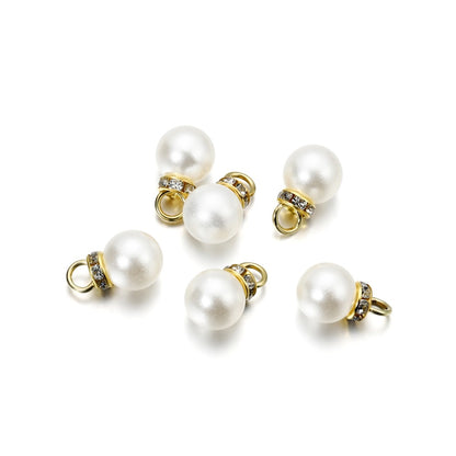 Imitation Pearl Pendant, 5pcs