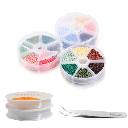 Kit de bijoux en perles de rocaille de 2 à 3 mm